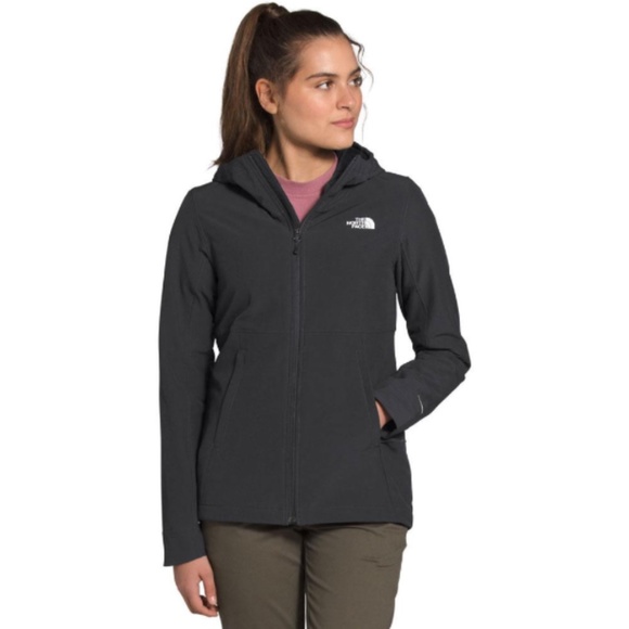 THE NORTH FACE SHELBE RASCHEL SOFT-SHELL HOODIE